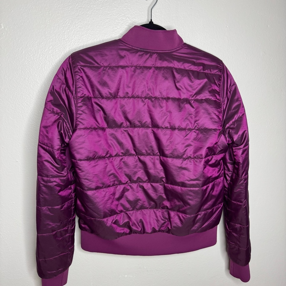 Lululemon Non-Stop Bomber Jacket *Reversible Marvel Purple Color - Picture 14 of 15
